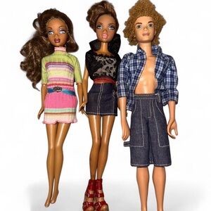 Vintage my scene doll lot